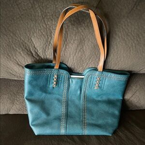 Montana West Turquoise Tote Bag
